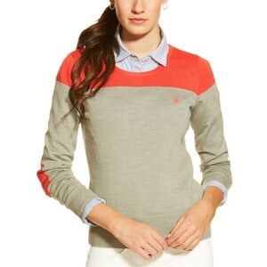 Ariat Ultimo wool sweater womens Fits Small Sporty Equestrian Horsewoman